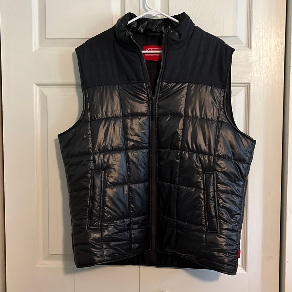 Coleman’s quilted vest.